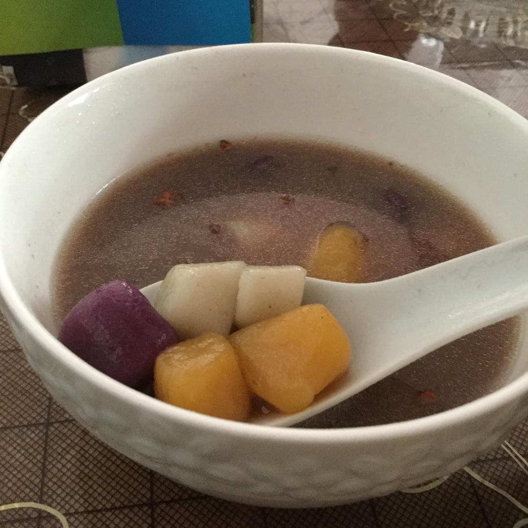 三色芋圆