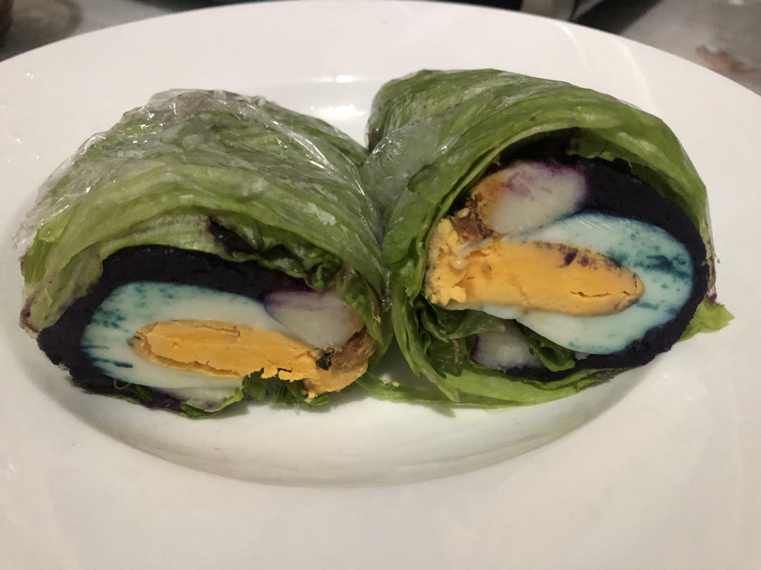 减脂生菜卷