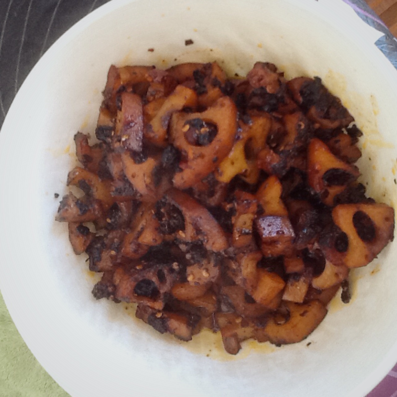 老干妈孜然莲藕