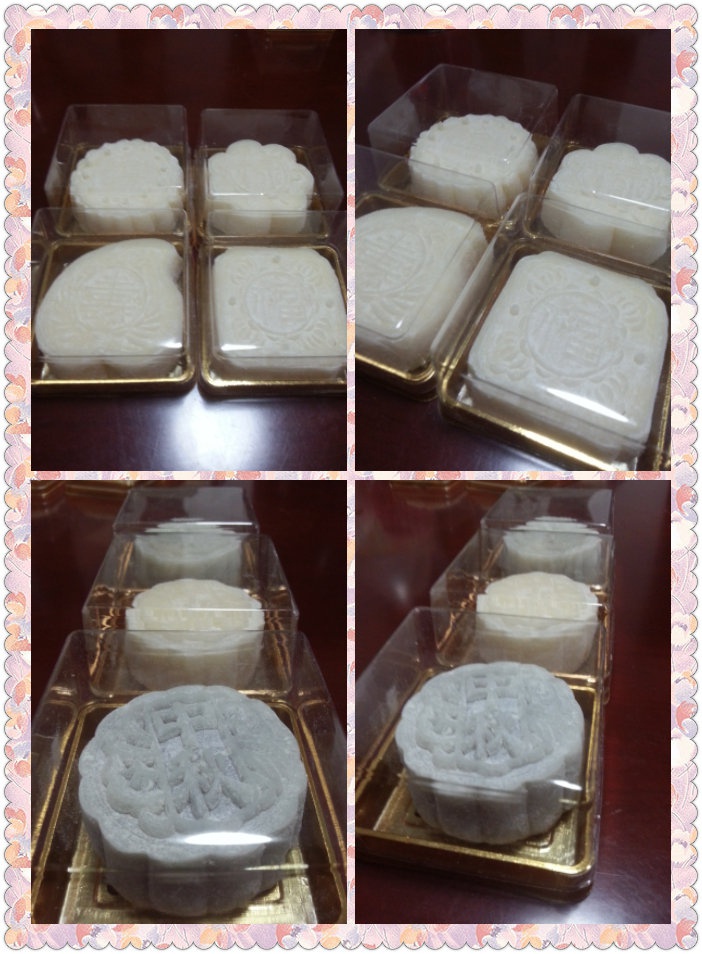冰皮豆沙月饼