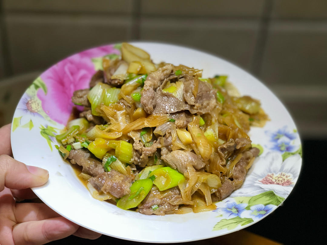 下饭神器🙋大葱羊肉卷