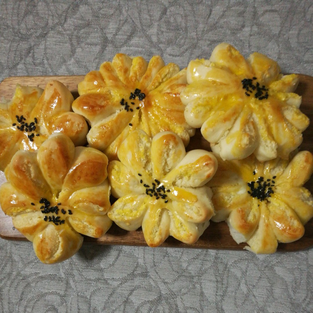 椰蓉花面包