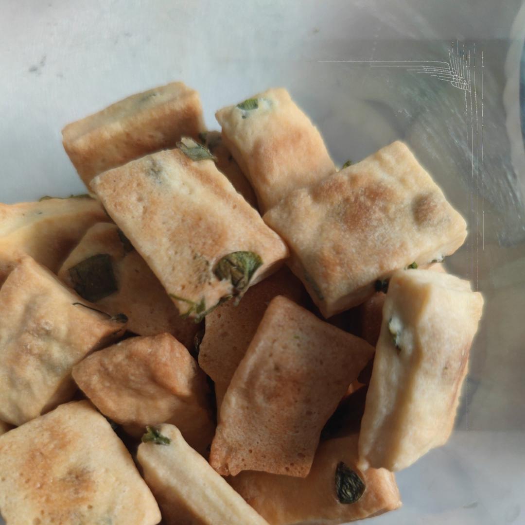 无黄油版香葱饼干