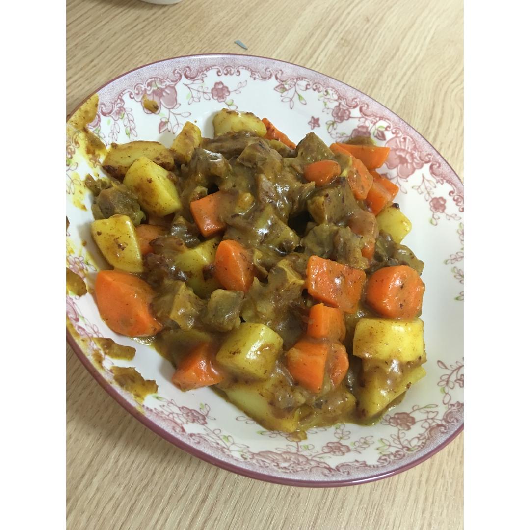 咖喱牛肉