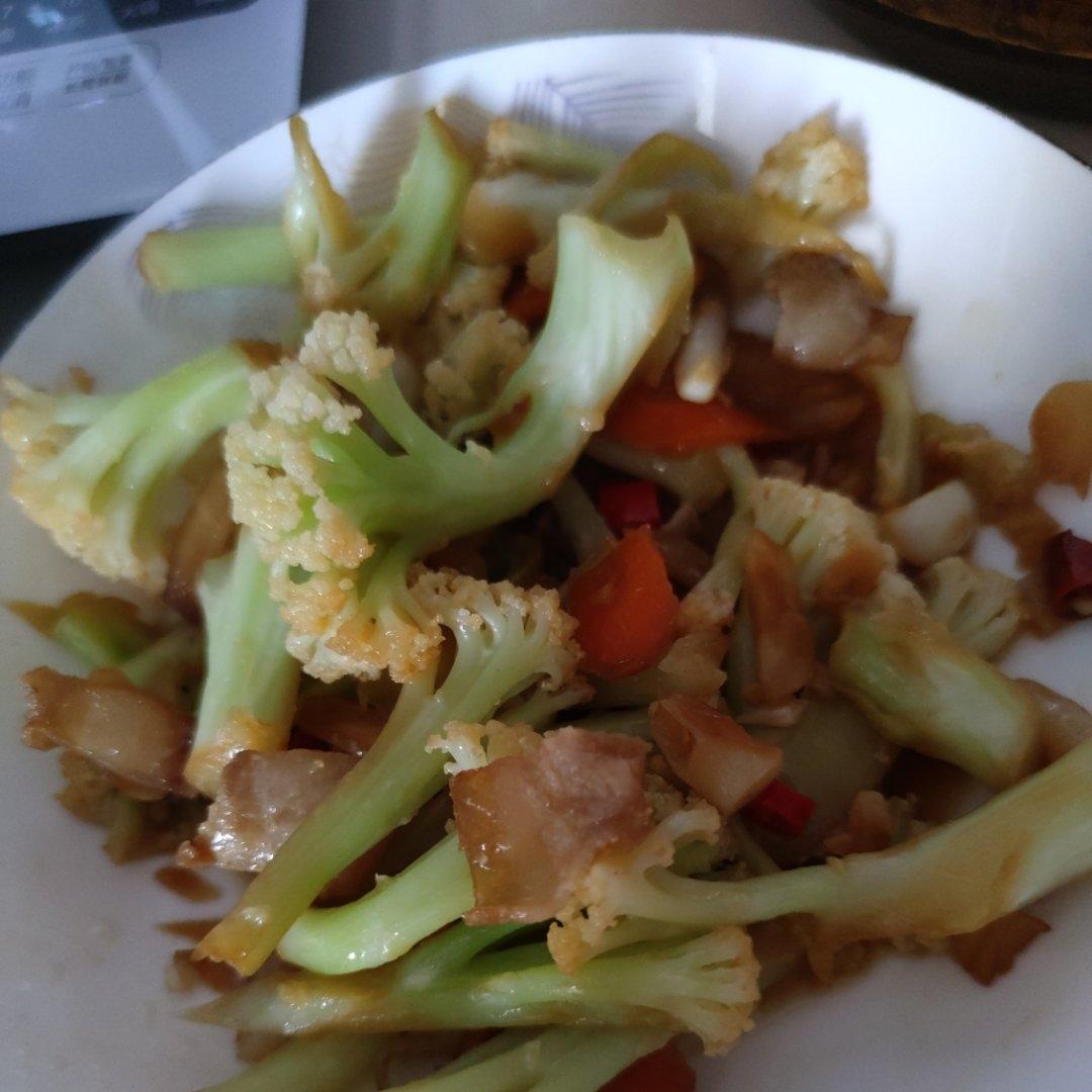 无肉简易版干煸菜花