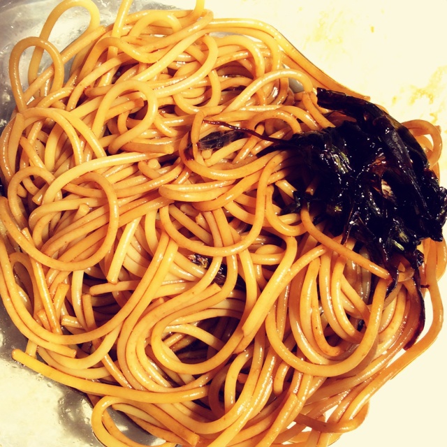 黄磊版葱油拌面