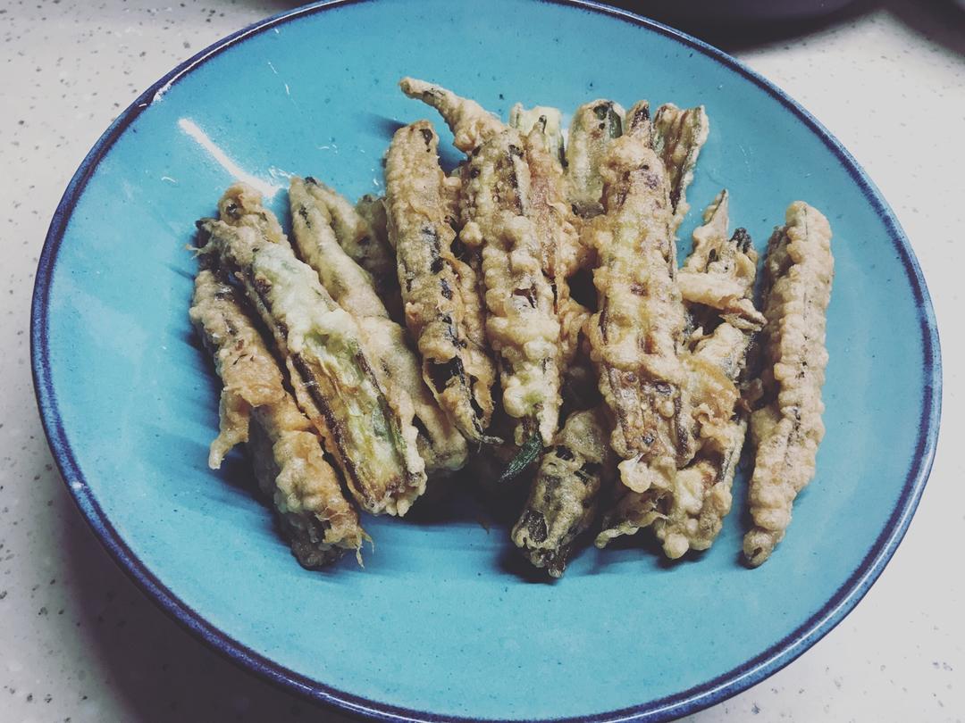 香炸秋葵