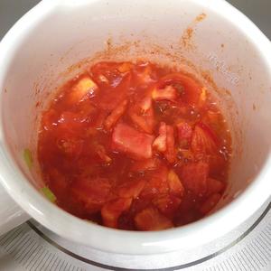 番茄虾滑汤（宝宝版）的做法 步骤10