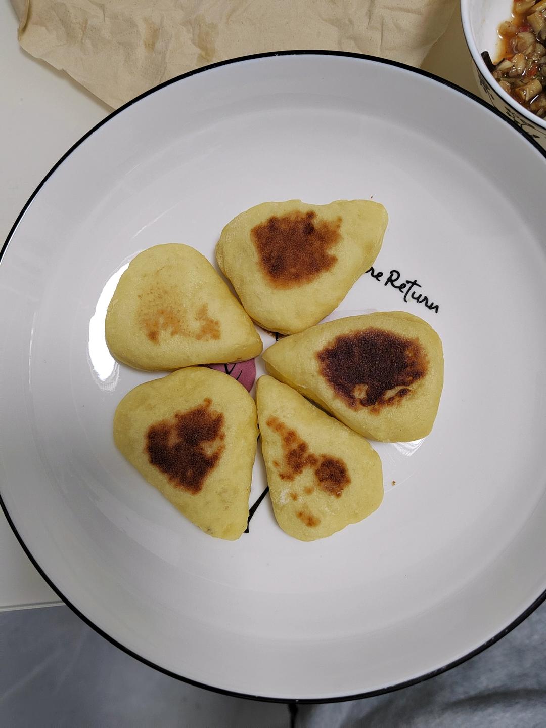 松软养胃的山药饼      （高营养低热量）