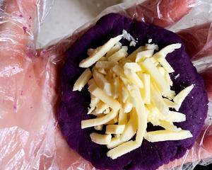 挞皮芝士紫薯酥的做法 步骤5