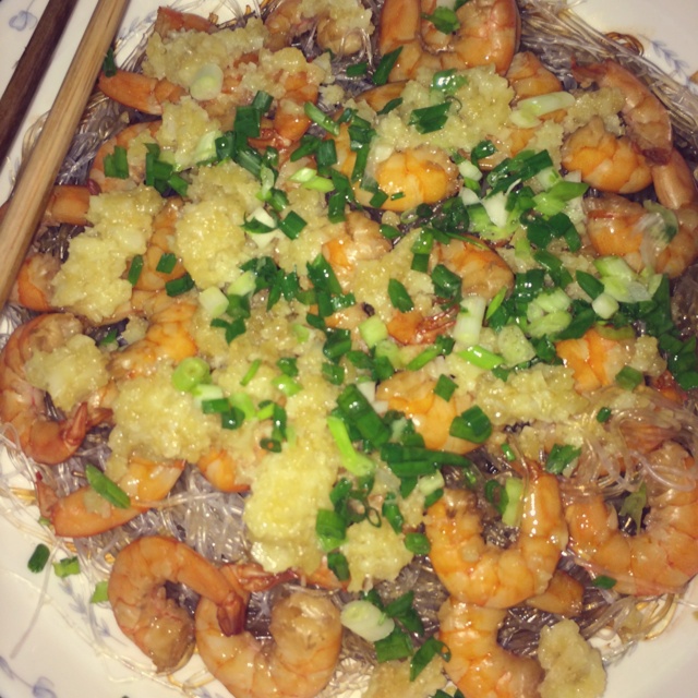 蒜蓉粉丝蒸大虾