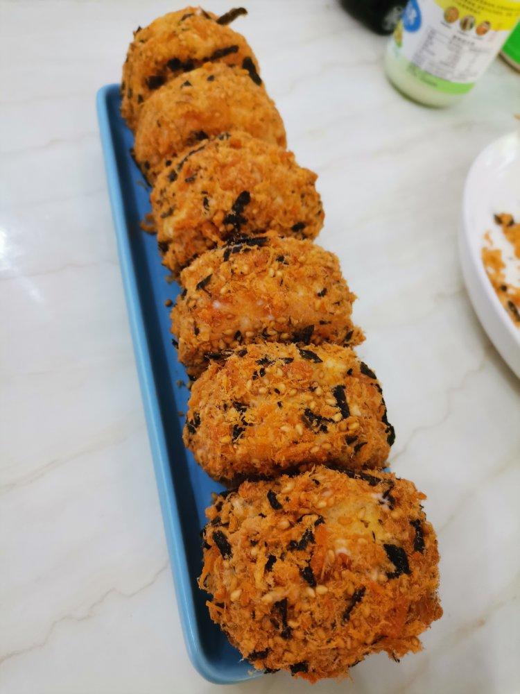 【海苔肉松小贝】酥松香甜，不浪费边角料