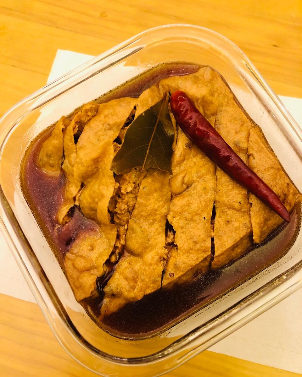 作品 亦复如是做的2019年03月14日 卤油豆腐, 生命可以有多坚强,也就