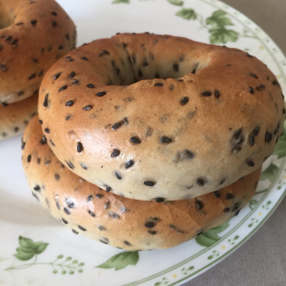 芝麻贝果（咸）