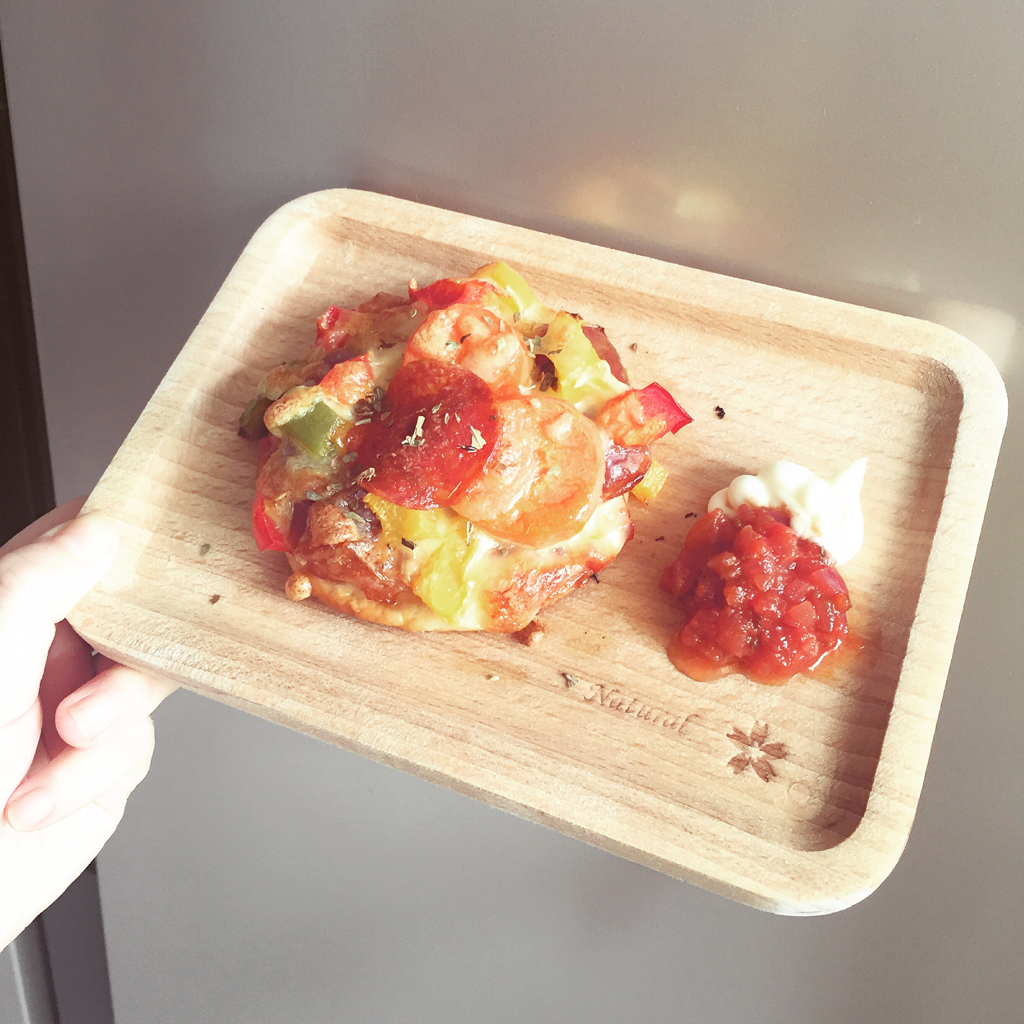 薄底Pizza，亲爱的