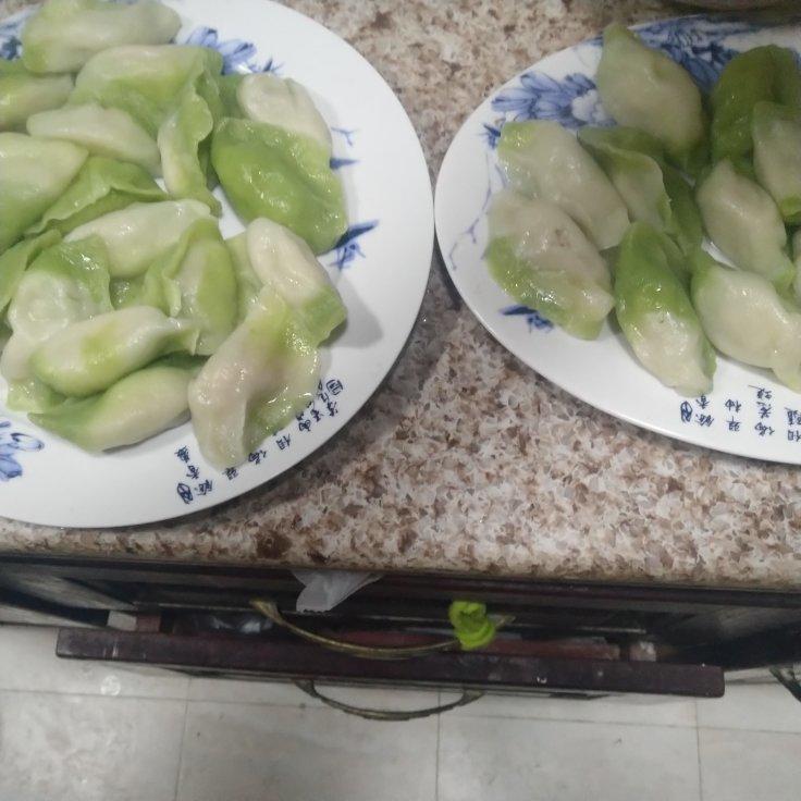 翡翠白菜饺