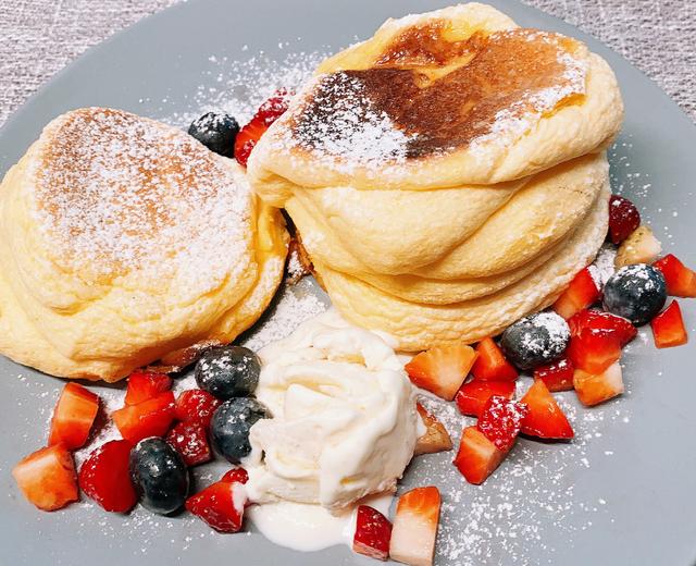 Duang Duang 超厚舒芙蕾松饼的做法