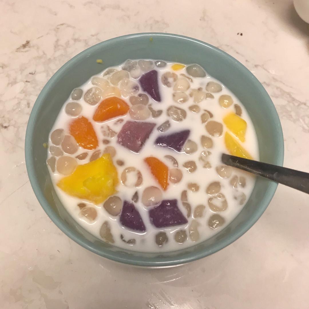 怎么煮西米露没有白点