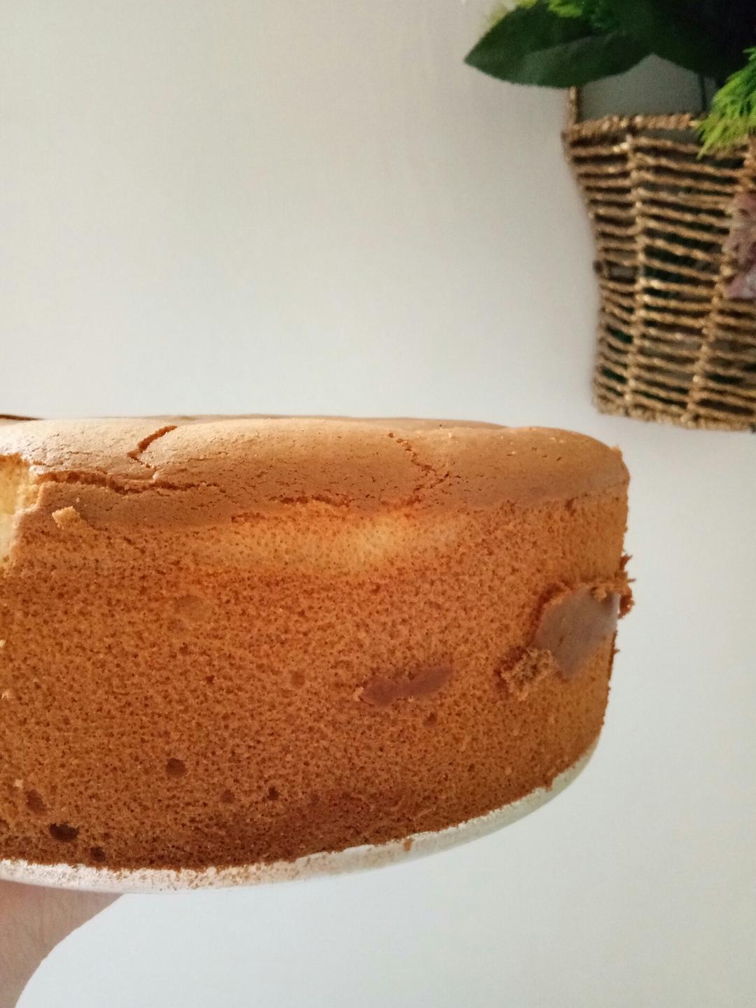 酸奶戚风蛋糕（8寸中空模具）