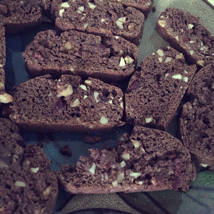 巧克力坚果意式脆饼