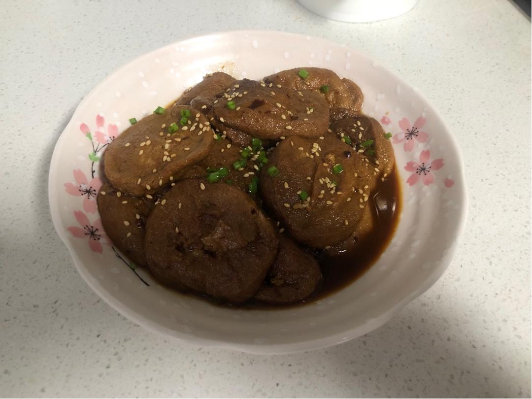 本帮红烧素鸡：素食烧得肉味来
