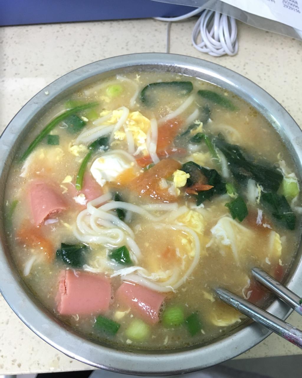 西红柿鸡蛋面