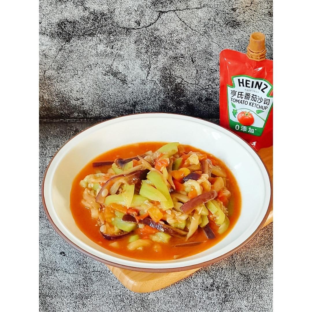 番茄🍅丝瓜茄子🍆（家常炒菜）