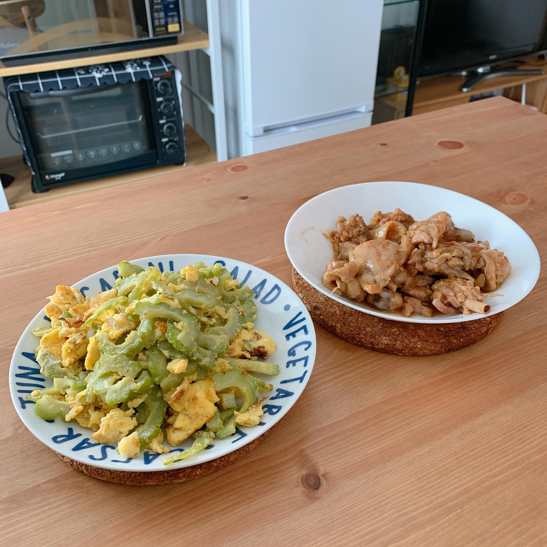 苦瓜炒蛋（清火菜）