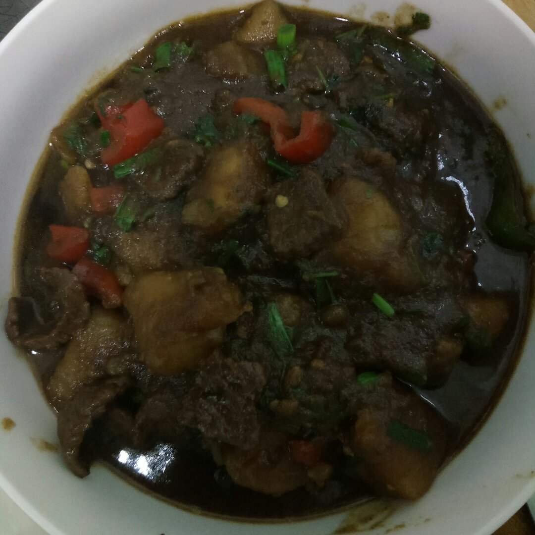 土豆烧牛肉