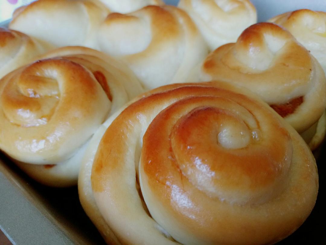 肉松沙拉酱面包（65度汤种）