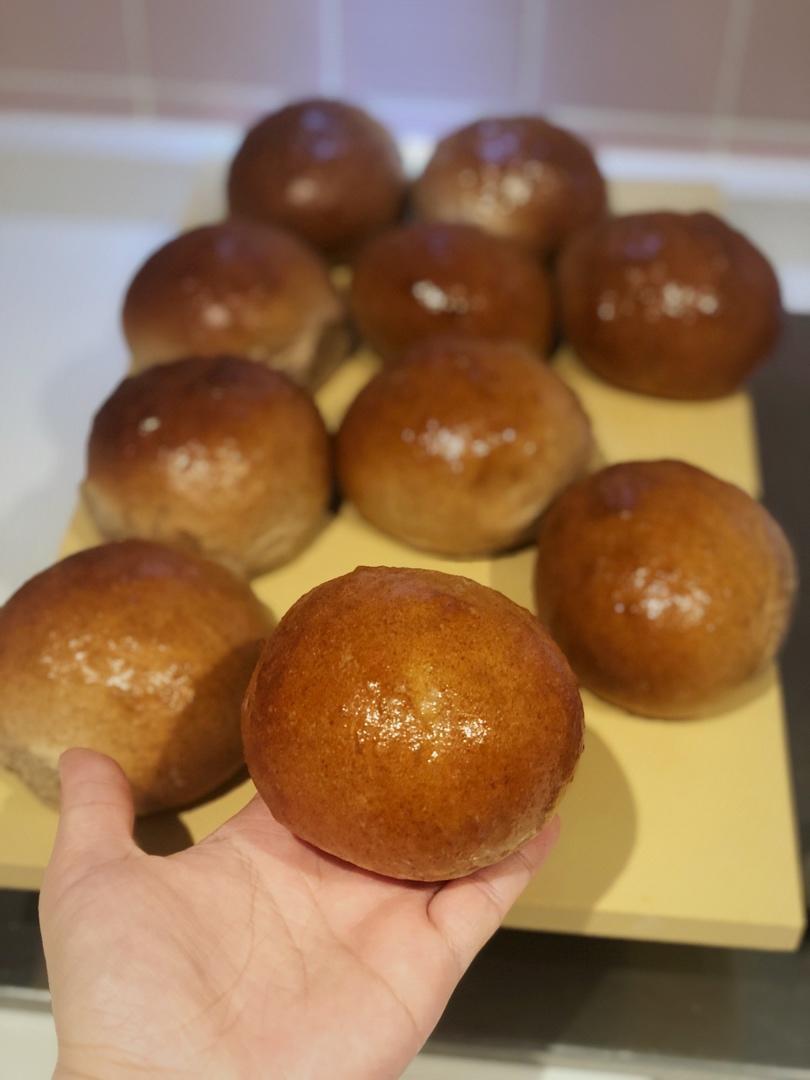 高含量全麦黑糖蜂蜜小面包