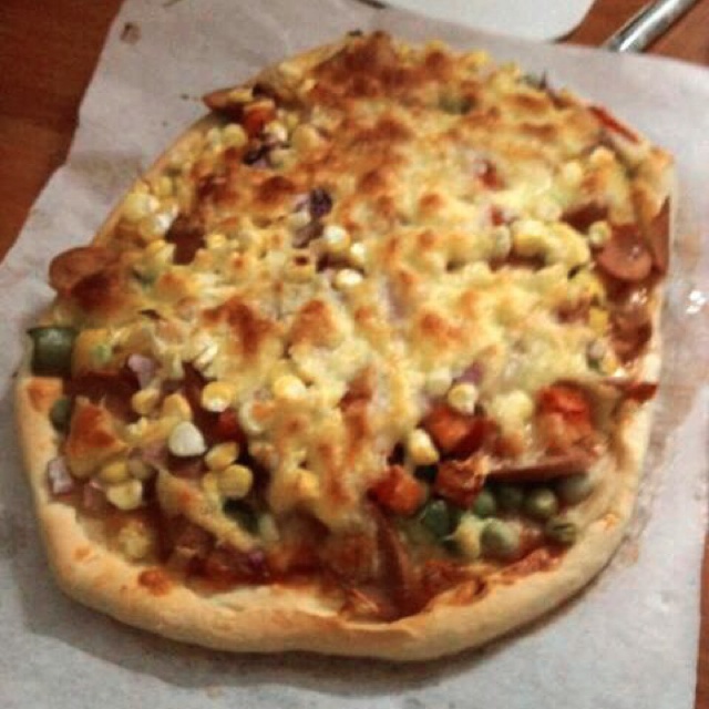 夏威夷pizza（附饼底冷冻法）