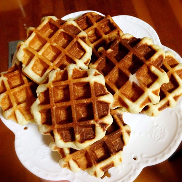 rainbowfish做的蔓越莓华夫饼