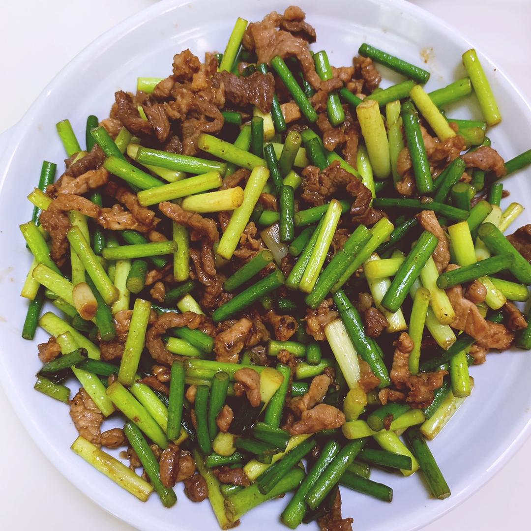 蒜薹炒肉