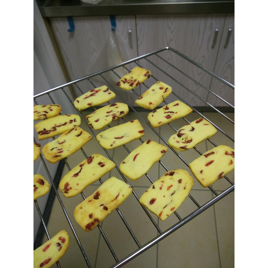 低糖少油版蔓越莓饼干