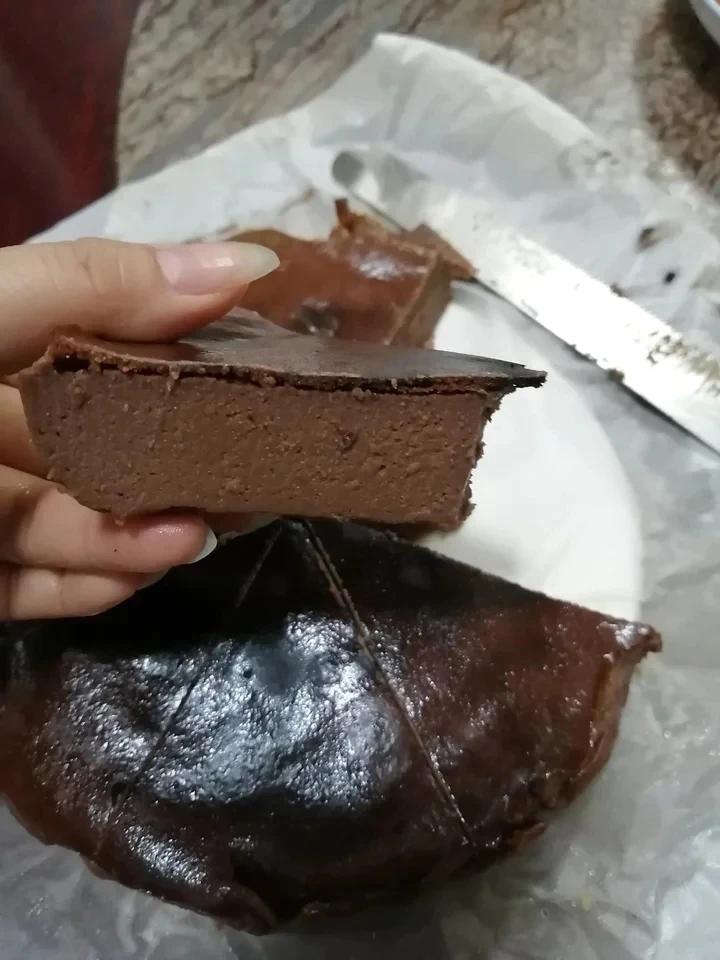 流心抹茶巴斯克芝士蛋糕