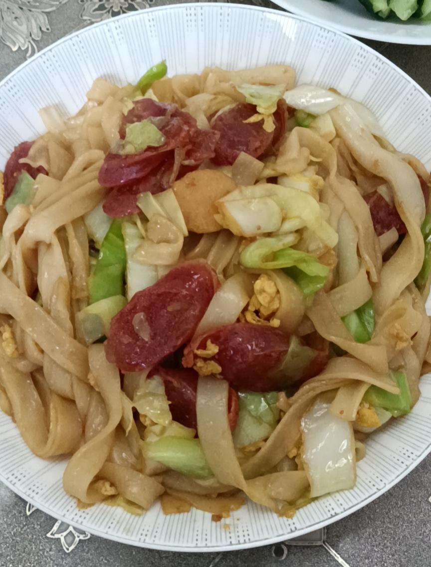 炒河粉（炒米粉那些同理）