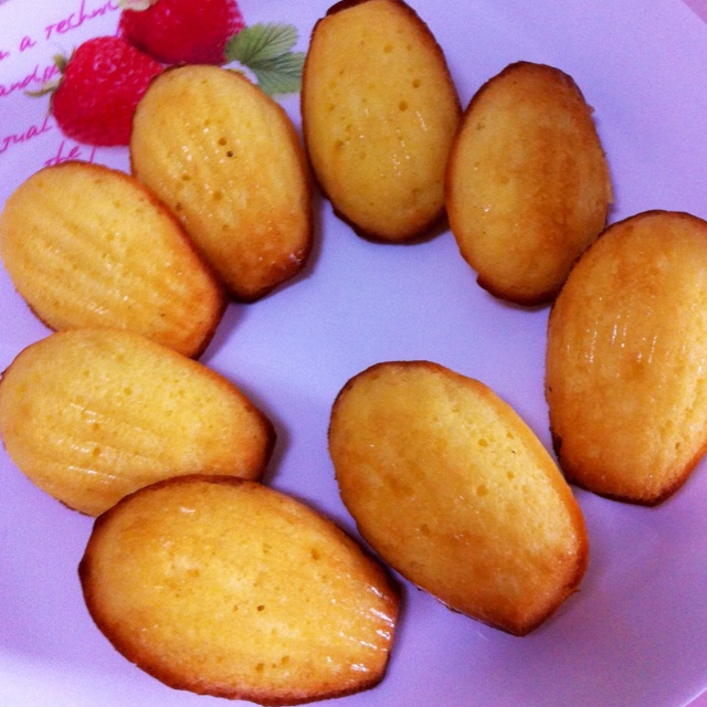 贝壳小蛋糕（Madeleines）