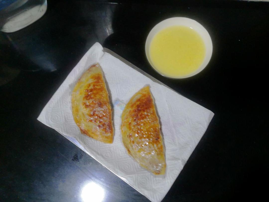 彩椒饼丝鸡蛋饼