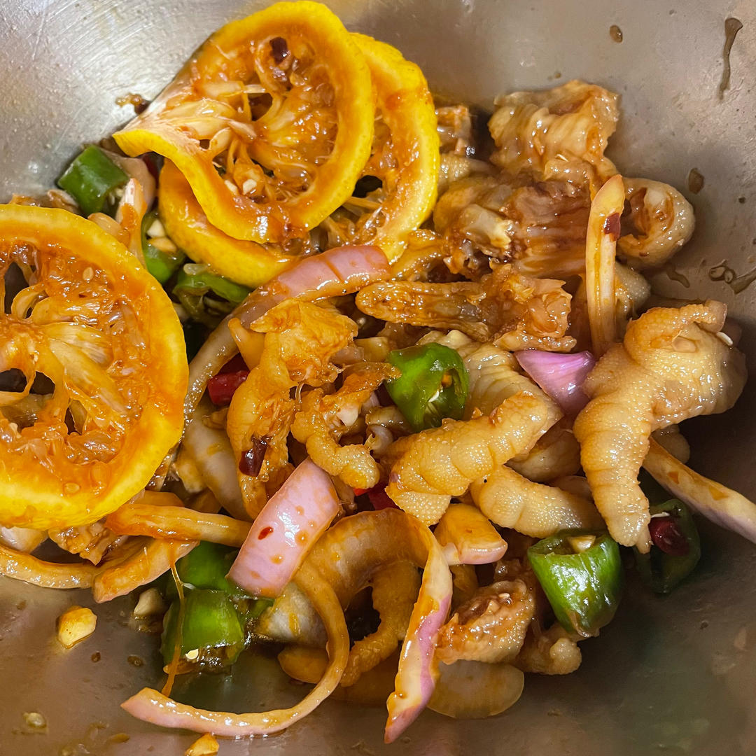 超简单的柠檬无骨鸡爪