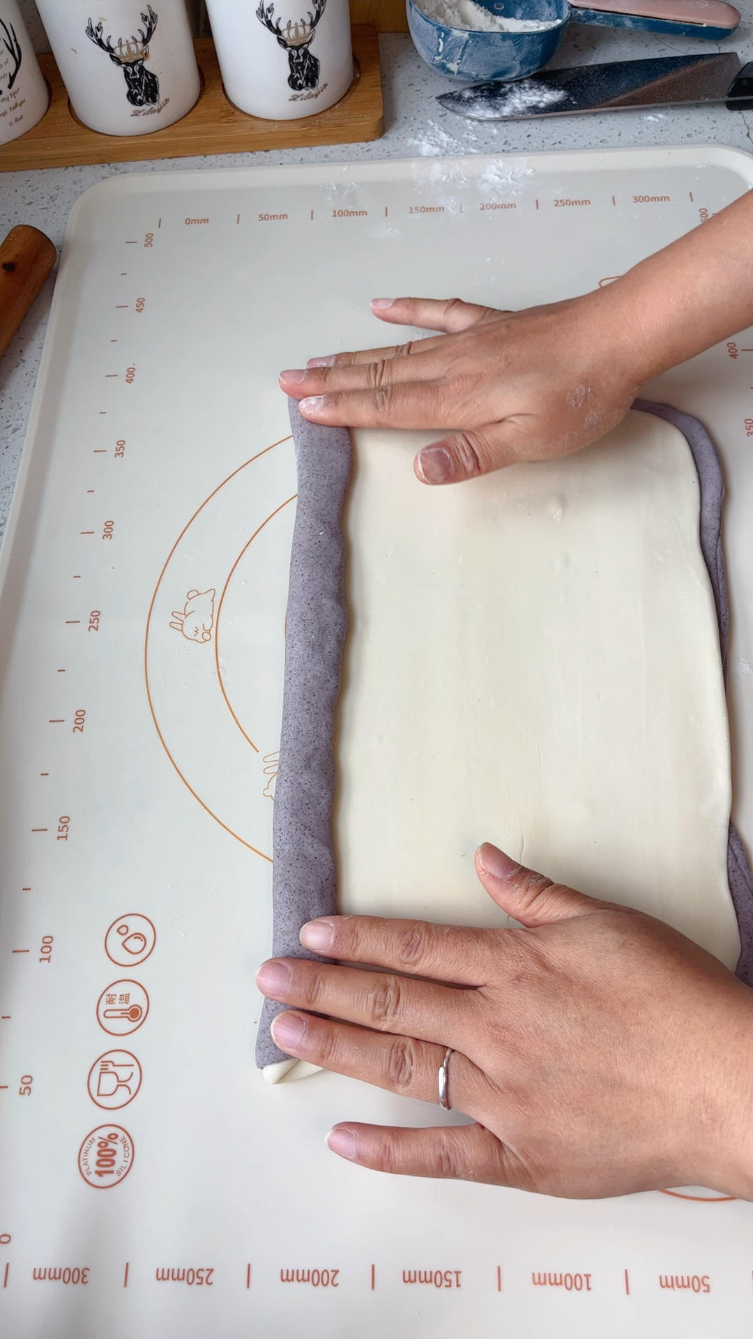 纯奶手撕吐司的做法 步骤1