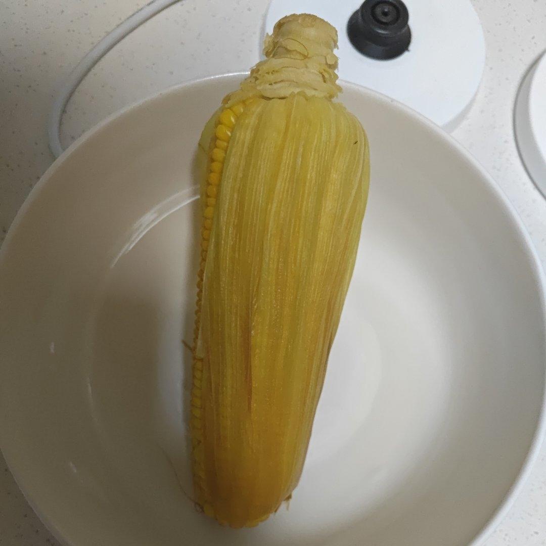 清煮甜玉米