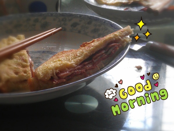 港式小食火腿西多士
