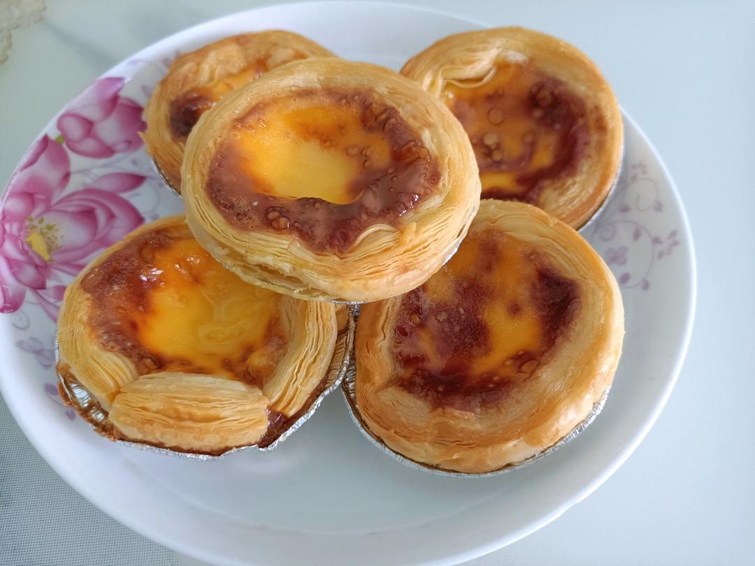 空气炸锅版全蛋葡式蛋挞『秒杀KFC』悠伴空气炸锅