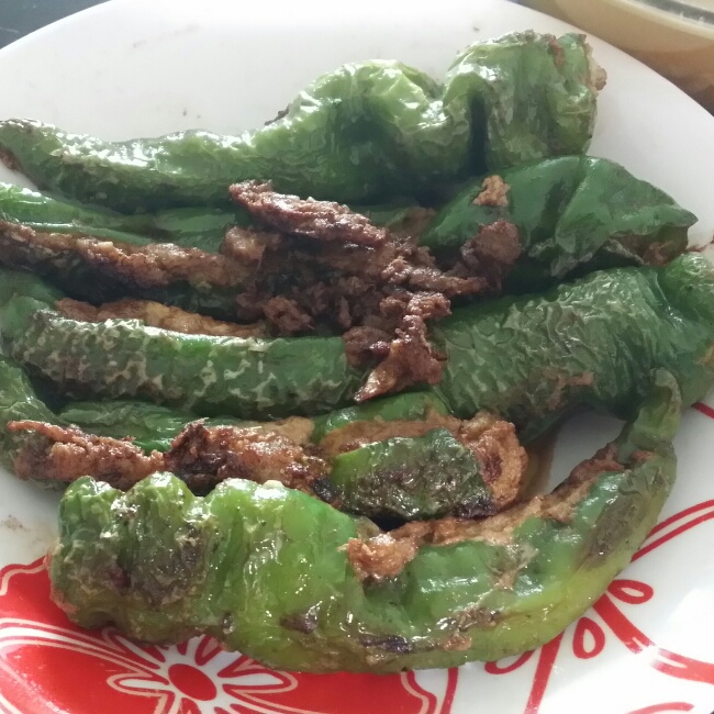 肉酿青椒