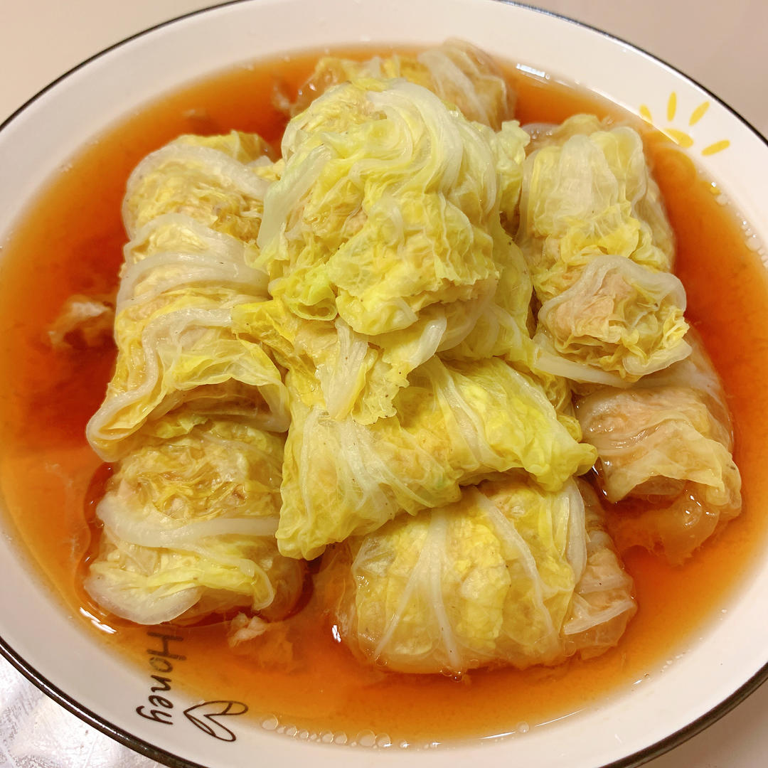 白菜肉卷