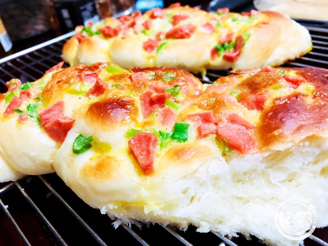 牛油香葱软面包 可以一天三顿都吃它！