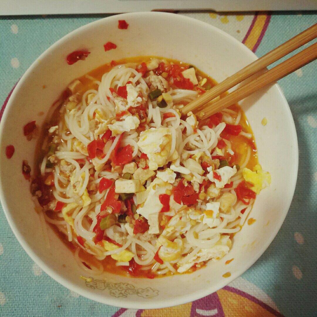 超级入味好吃的番茄鸡蛋面