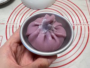 软糯香甜‼️紫薯芋泥雪媚娘‼️隔夜也不硬的做法 步骤16