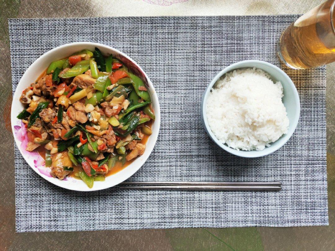 青椒童子鸡